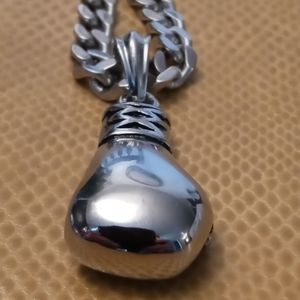 Boxing Glove Pendant and Chain